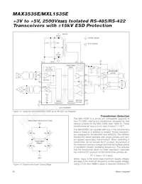 MXL1535EEWI Datasheet Page 20