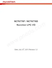 NCT6776D數據表 封面