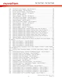 NCT6776D Datasheet Page 5