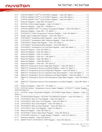 NCT6776D Datasheet Page 6