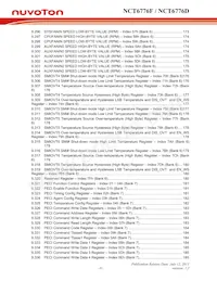 NCT6776D Datasheet Page 11