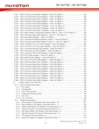 NCT6776D Datasheet Pagina 12