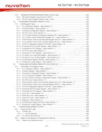 NCT6776D Datasheet Pagina 14