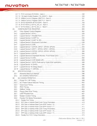 NCT6776D Datasheet Pagina 16