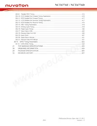 NCT6776D Datasheet Pagina 17