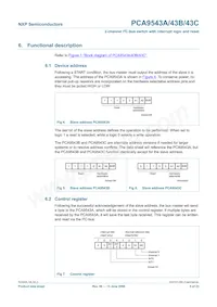 PCA9543CPW Datasheet Page 5