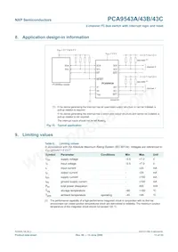 PCA9543CPW Datasheet Page 11