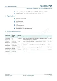 PCA9674N Datasheet Page 2