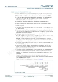 PCA9674N Datasheet Pagina 12