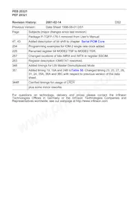 PEB20321H-V22 Datasheet Pagina 4
