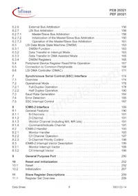 PEB20321H-V22 Datasheet Page 8