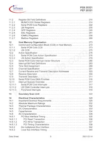 PEB20321H-V22數據表 頁面 9