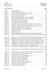 PEB20321H-V22 Datasheet Pagina 12
