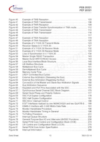 PEB20321H-V22 Datasheet Pagina 13