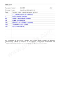 PEB22504HT-V11 Datasheet Page 4