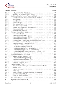 PEB2256H-V12 Datasheet Page 6
