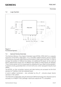 PEB2447H-V12 Datasheet Page 5
