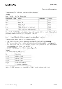 PEB2447H-V12 Datasheet Page 19