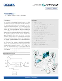 PI2EQX502TZHE+DAX Datenblatt Cover