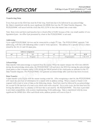 PI2EQX5804CNJEX Datasheet Pagina 11