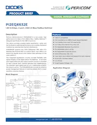 PI2EQX632EXUBEX Datasheet Cover