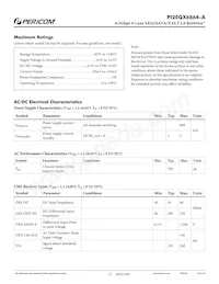 PI2EQX6864-AZFE Datasheet Page 12