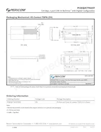 PI3EQX7742STZHE Datasheet Page 7