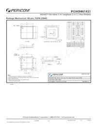 PI3HDMI1421ZHEX Datasheet Page 14
