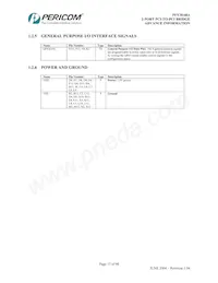 PI7C8148ANJE Datasheet Pagina 17