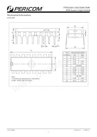 PT8A2648WE Datasheet Page 11