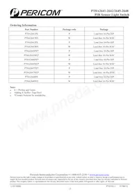 PT8A2648WE Datasheet Page 13