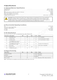 QT100A-ISMG Datasheet Page 7