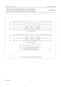 SAA7826HL/M1A Datenblatt Seite 16