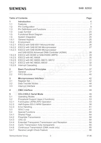 SAF82532N10V32A Datasheet Page 3