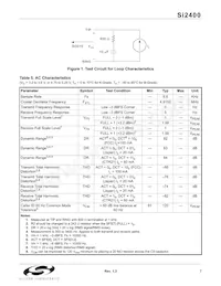 SI2400-BS Datasheet Page 7