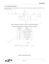 SI2400-BS Datasheet Page 13