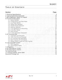 SI2401-FS Datasheet Page 3