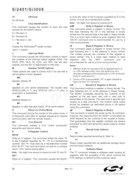SI3008-B-FS Datasheet Pagina 22
