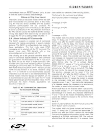 SI3008-B-FS Datasheet Page 23