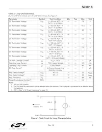 SI3016-BS Datasheet Page 5