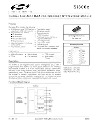 SI3069-A-FTR Datasheet Cover