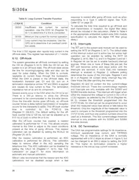 SI3069-A-FTR Datasheet Page 20