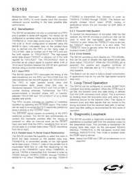SI5100-F-BC Datasheet Page 20