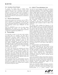SI5110-H-BL Datasheet Page 18