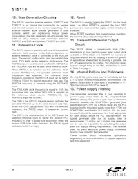 SI5110-H-BL Datenblatt Seite 20