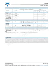 SI9200EY-T1-E3 Datasheet Page 3