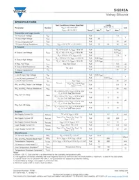 SI9243AEY-T1-E3 Datasheet Page 3