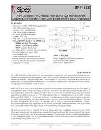 SP1486EMN-L/TR Datasheet Cover