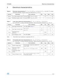 ST3222ECDR Datasheet Page 5