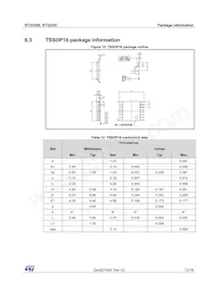 ST3232CWR Datasheet Page 13